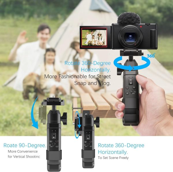 Remote Wireless Camera Shooting Grip and Tripod for Video, Ideal for - Image 6