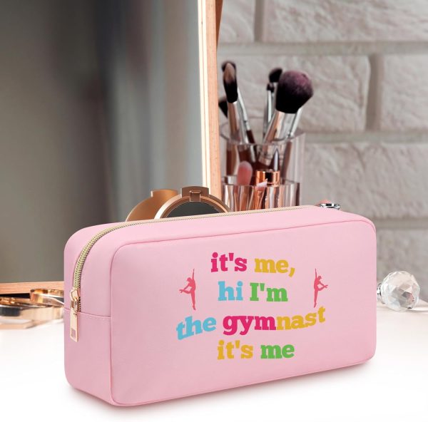 Heigebi Gymnast Makeup Bag Gymnastics Team Gift Gymnast Graduation Birthday - Image 5