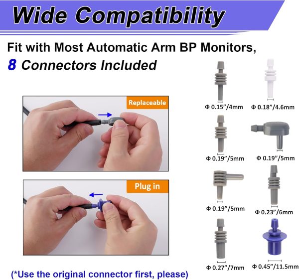 Small Pediatric Blood Pressure Cuff for Kids, Slim Arm, Child BP Cuff - Image 2