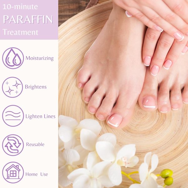 10-Minute Paraffin Hand & Foot Treatments, Self Contained Paraffin Wax - Image 3