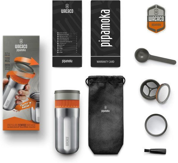 WACACO Pipamoka Portable Coffee Maker, Coffee brewer, All-in-one Vacuum - Image 7