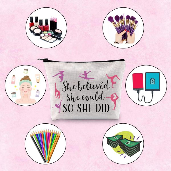 TSOTMO Gymnast Gift for Sister Gymnastics Inspirational Gift She Believed - Image 3