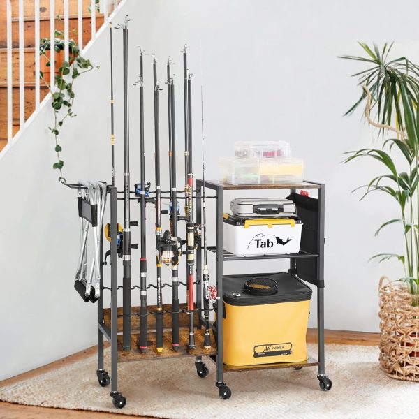 Olakee Fishing Rod Holders Fishing Gear Fishing Equipment Organizers - Image 6