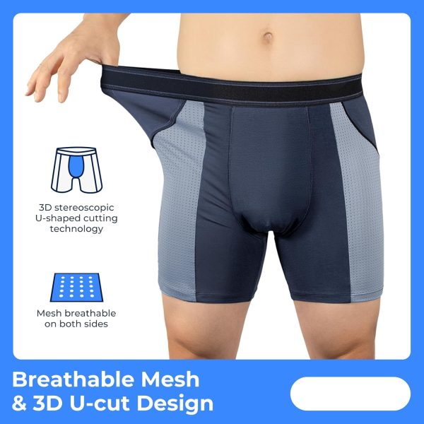 Incontinence Underwear for Men Washable Mens Incontinence Underwear for - Image 2