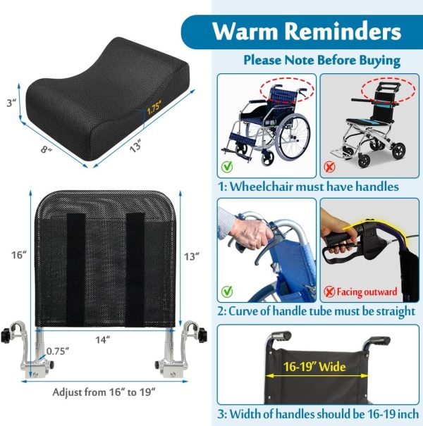 Wheelchair Neck Support Head Positioning Pillow Headrest for Wheelchair - Image 2