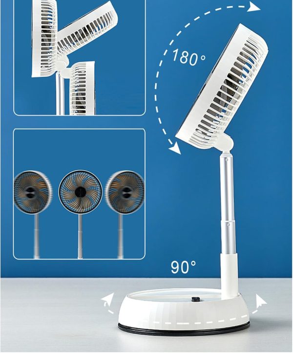 Air Cooling Fan Foldable Fan Small Fan Cooling Fan Outdoor Fan Table Fan - Image 9