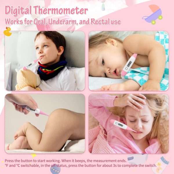 23Pcs Baby Healthcare and Grooming Kit modacraft Baby Safety Set with Baby - Image 7
