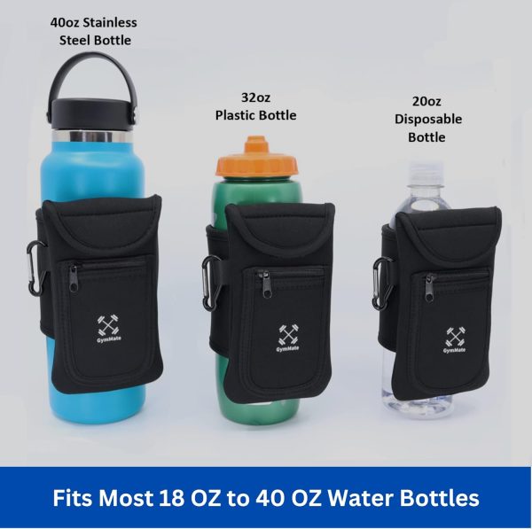 Magnetic Water Bottle Sleeve Pouch. Attaches Magnetically to Metal Surface - Image 6