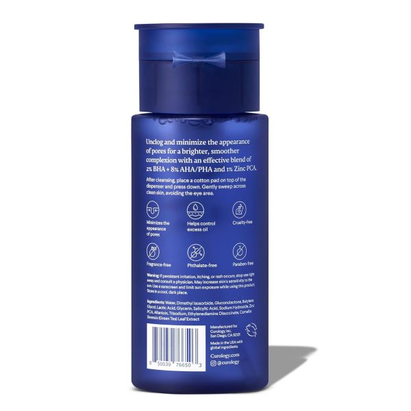 Curology Liquid Pore Exfoliant, 2% BHA Salicylic Acid, 8% AHA/PHA Lactic - Image 7