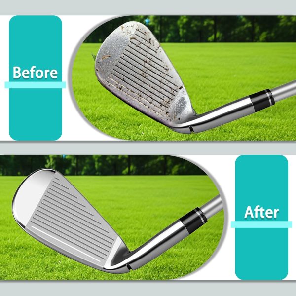 WinDu Pro Golf Club Cleaning Kit, 8'' Bottle Golf Water Brush and Groove - Image 5