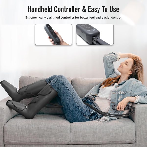 FIT KING Leg Air Massager for Circulation and Relaxation Foot and Calf - Image 3