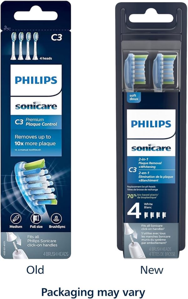Philips Sonicare Genuine C3 Premium Plaque Control Toothbrush Heads, 4 - Image 7