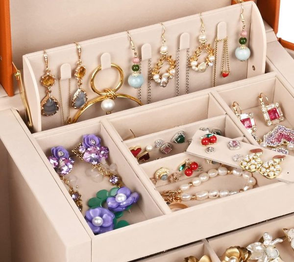 Jewelry Box Luxurious Accessory Case Accessory Storage Accessory Box with - Image 6