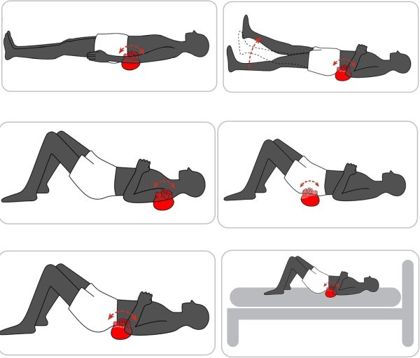 Back Trigger Point Massager, Gluteus Massager, Myofascial Release - Image 5