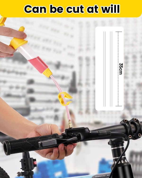Brake Bleed Kit for Shimano, TEKTRO, TRP Hydraulic Disc Brakes. Bicycle - Image 4
