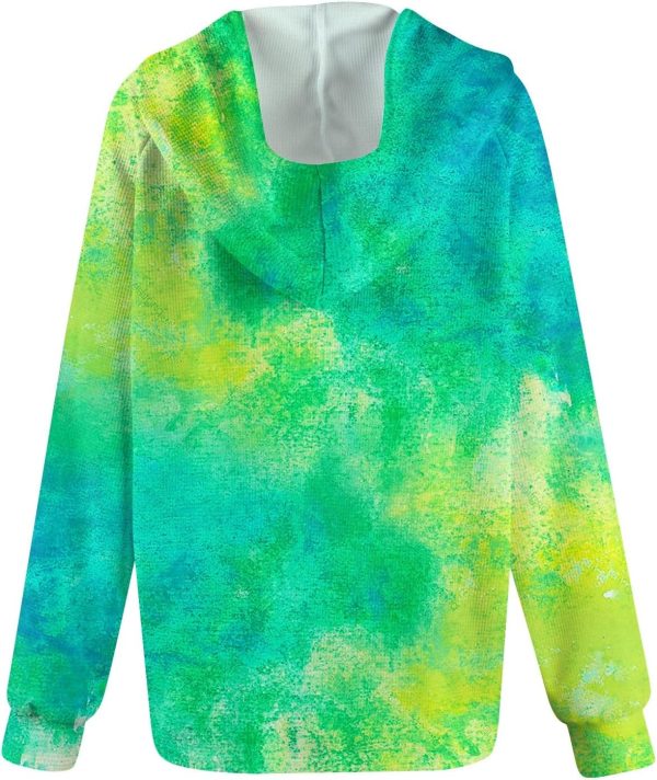 ChicCrate Hoodies For Women Trendy Long Sleeve V Neck Buttons Shirts - Image 5