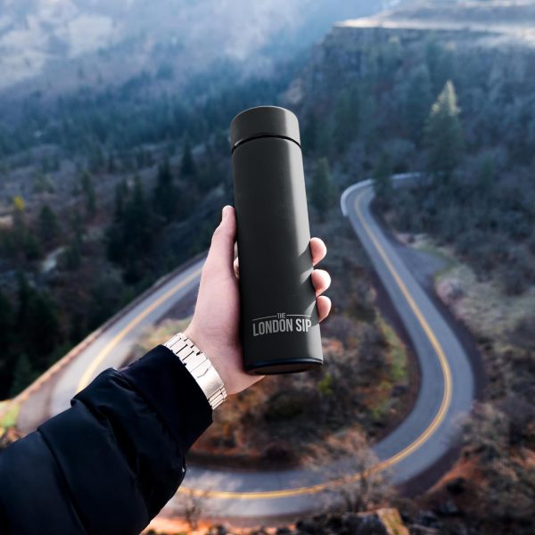 London Sip Multi-Purpose Travel Mug and Tumbler Fruit Infused Flask Hot and - Image 3