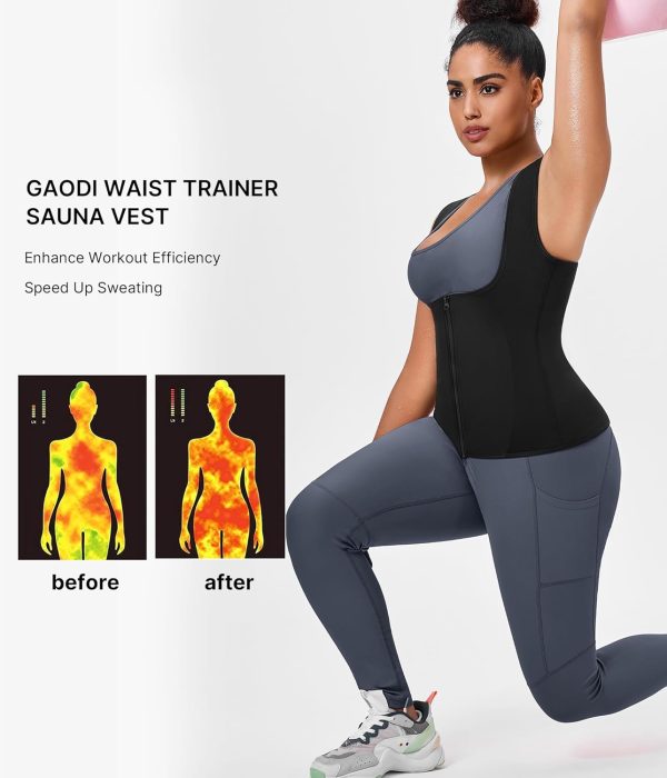 Womens' Sauna Suit Workout Sweat Body Shaper - Image 7