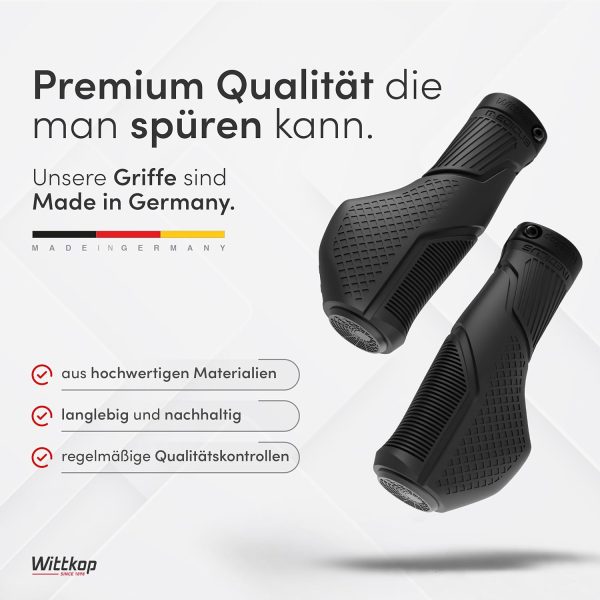 Wittkop Bike Grips with Innovative 3-Zone Design Made in Germany I - Image 5