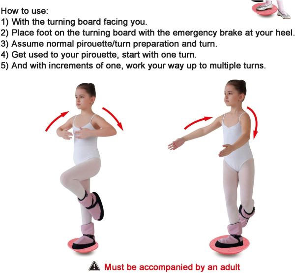 Dance, Cheerleading and Figureskating Trainer Stretching and Balance, 2 Pc. - Image 9