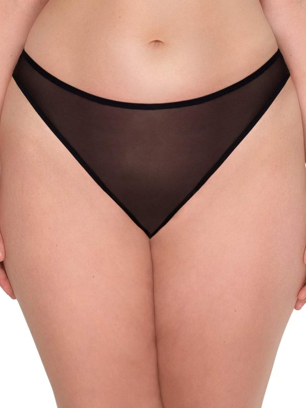 Smart & Sexy Women's Mesh & Lace Cheeky Brief Panties, Available in Multi - Image 5