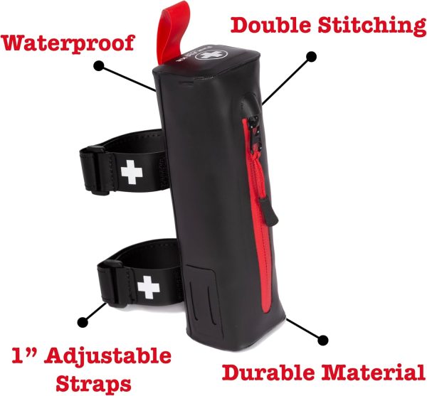 Bike First Aid Kit for Cyclist's, Compact Waterproof Case, Attaches to Bike - Image 3