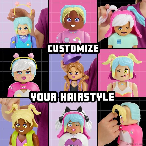 Fashion Doll - Pink_Playz with 2 Outfits and 100+ Ways to Customize - Image 4