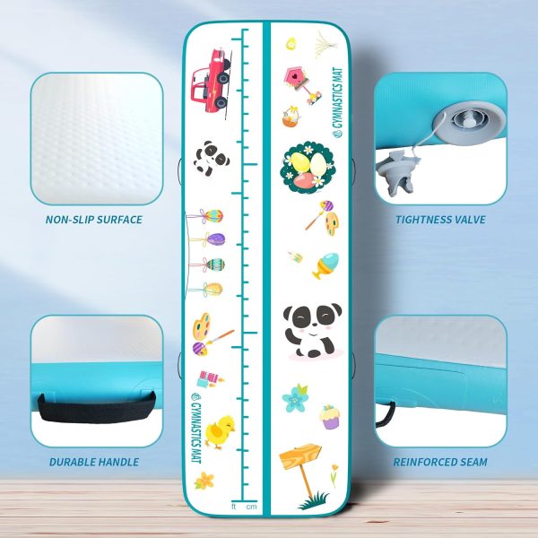 A&BBOARD Inflatable Air Gymnastics Mat 6.6ft/10ft/13ft/16ft Training mat 4 - Image 3