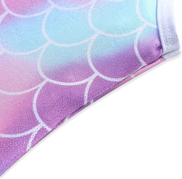 HOZIY Gymnastics Leotards for Girls with Shorts Toddlers Biketards Rainbow - Image 4
