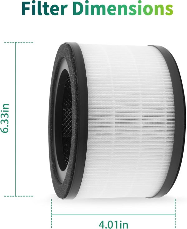 Vista 200 HEPA Air Purifier Filter Replacement, Compatible with LEVOIT - Image 6