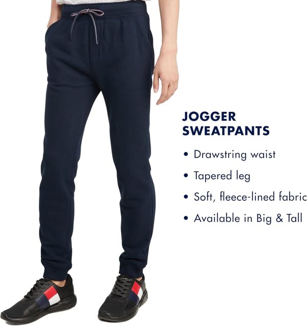Tommy Hilfiger Men's Essential Fleece Jogger Sweatpants - Image 4