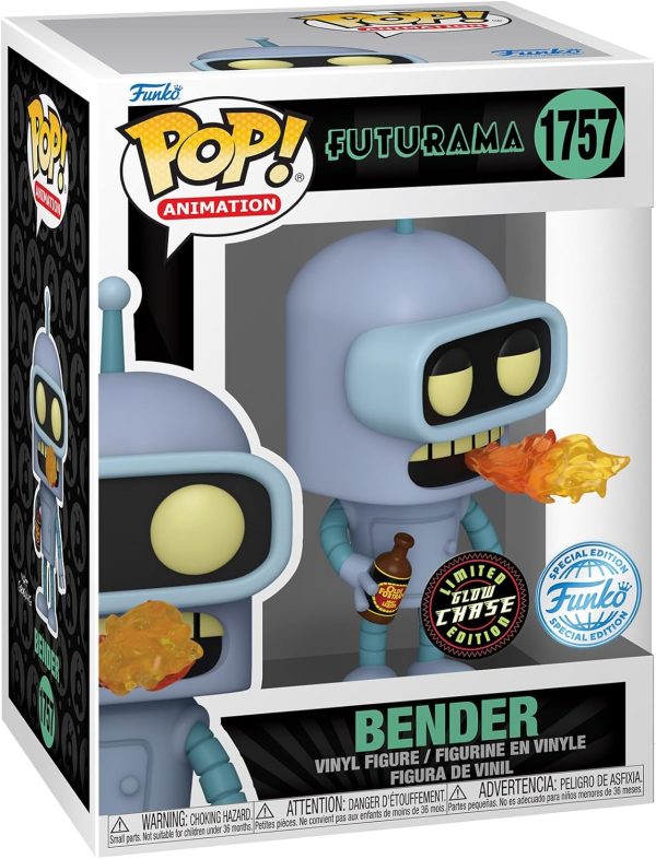 Funko Pop! TV: Futurama - Bender - 1/6 Odds of Getting The Rare Chase - Image 3