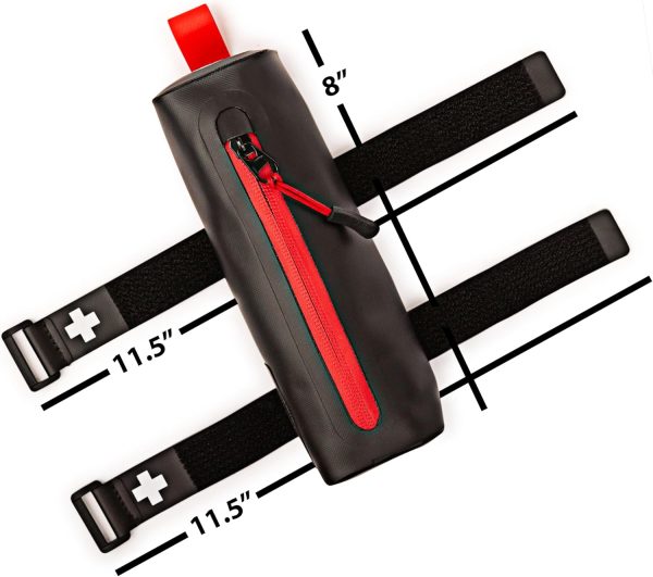Bike First Aid Kit for Cyclist's, Compact Waterproof Case, Attaches to Bike - Image 4