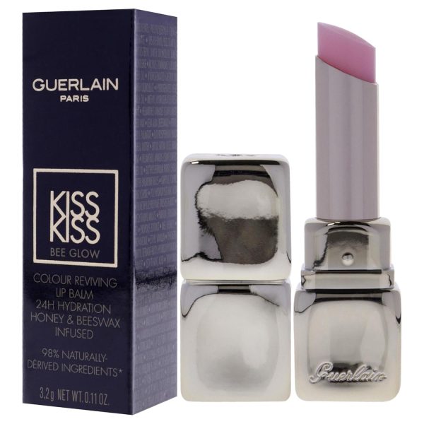 Kiss Kiss Bee Glow Lip Blam - 258 Rose Glow by Guerlain for Women - 0.11 oz - Image 4