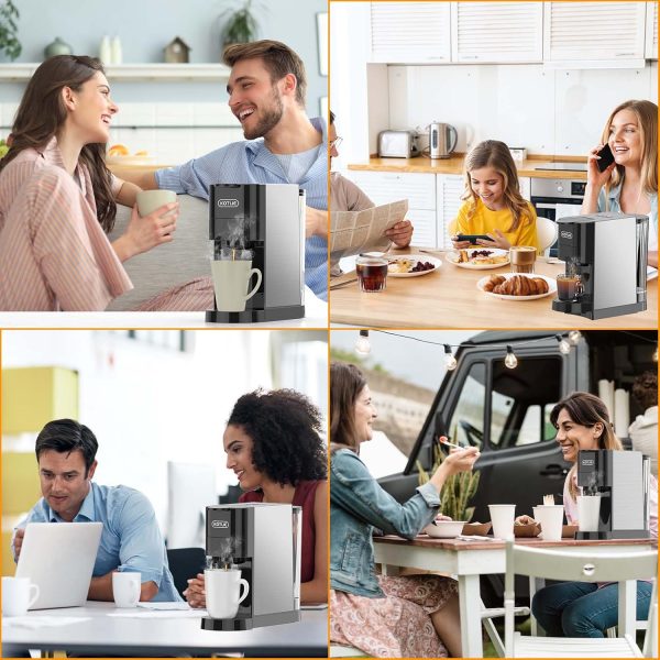 KOTLIE Single Serve Coffee Maker, 19Bar Espresso Machine, 4in1 Coffee - Image 8