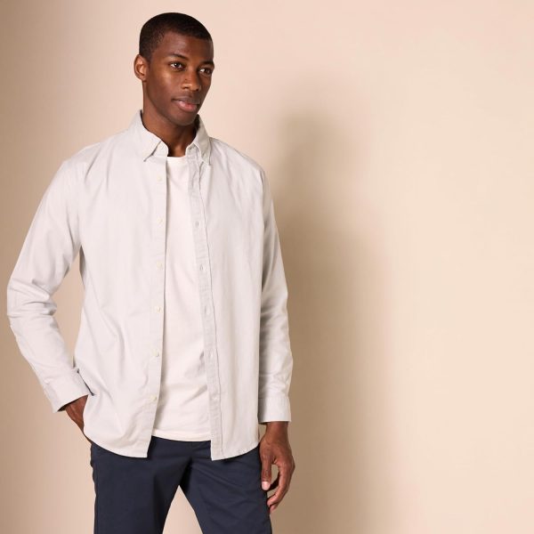 Amazon Essentials Men's Long-Sleeve Regular-Fit Stretch Oxford Shirt - Image 2