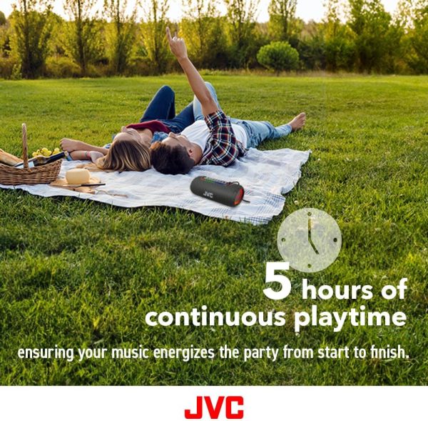 JVC Illuminated Portable Wireless Speaker with 20W max outputs, Dynamic - Image 5