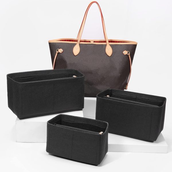 Doxo Purse Organizer Insert & Base Shaper Combination,Felt Bag Organizer - Image 6
