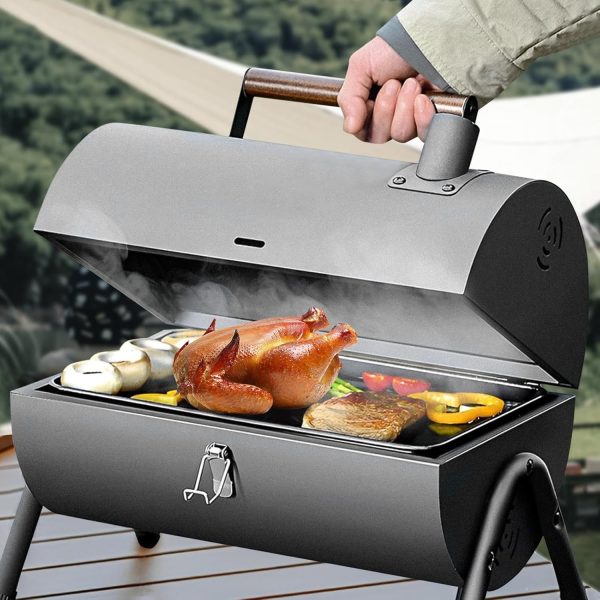 Portable Charcoal Grill Outdoor Stove: BBQ Easy to take Two Side Carbon - Image 3