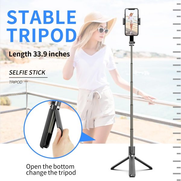 Gimbal Stabilizer for Smartphone ，with Retractable Selfie Stick and - Image 5