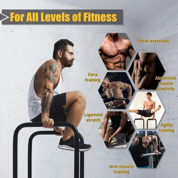 POWER GUIDANCE Dip Bar, Dip Stand Station for Full Body Strength Training, - Image 6