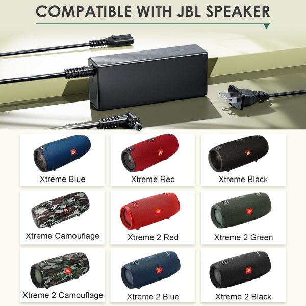 SoulBay 19V Charger for JBL Speaker Xtreme 2/ Xtreme/Boombox 2/ Extreme 2/ - Image 3