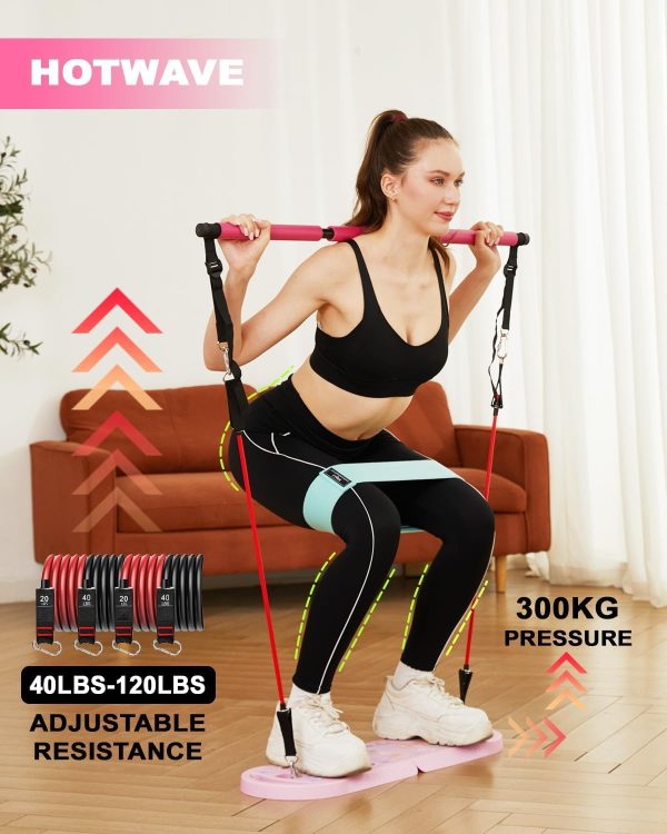 HOTWAVE Portable Exercise Equipment with 16 Gym Accessories.Resistance - Image 4