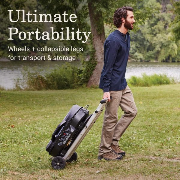 Coleman RoadTrip 285 Portable Stand-Up Propane Grill, Gas Grill with 3 - Image 4