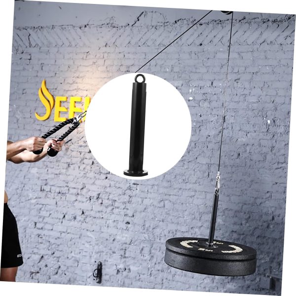 1pc Barbell Rack Lifting Weight Organizer Weights for Home Rack Barbell - Image 4