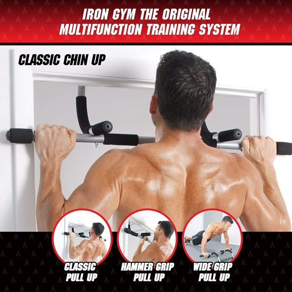 Pull-Up Bar - Total Upper Body Workout Bar for Doorway, Adjustable Width - Image 3