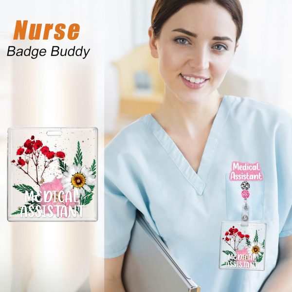Plifal Medical Assistant Badge Buddy Card Holder - Nurse Nursing - Image 4