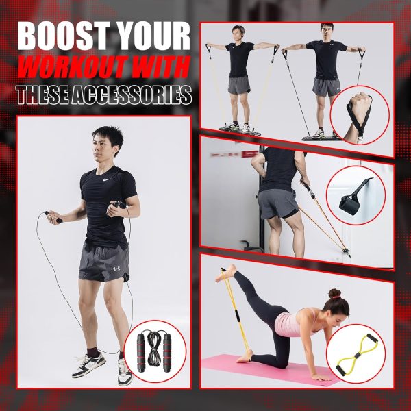 Push Up Board, Portable Multifunction All-in-One Fitness Accessories with - Image 6