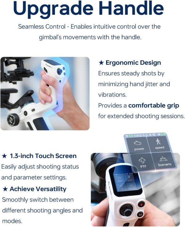 FeiyuTech SCORP Mini 2 [White] All-in-One 3-Axis Mirorrless Gimbal Camera - Image 3