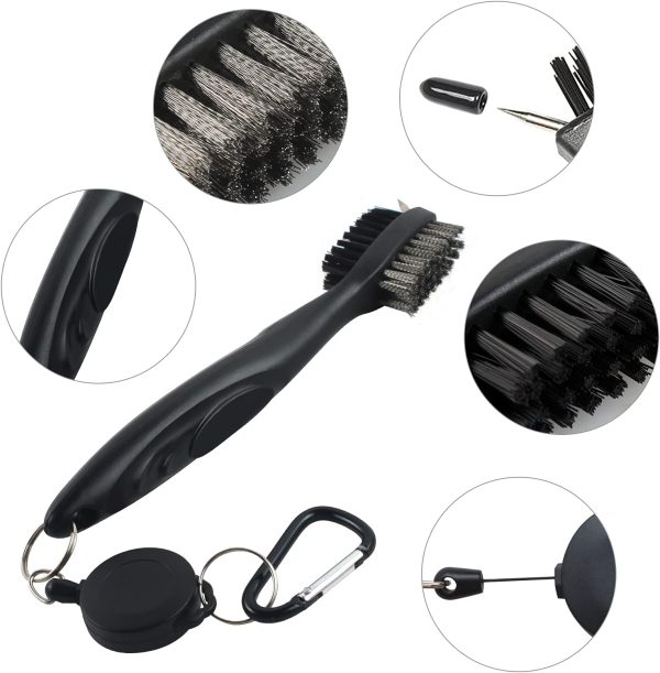 VIPMOON Golf Club Groove Sharpener Tool, Golf Brush and Groove Cleaner with - Image 7